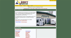 Desktop Screenshot of jerryscampingcenter.com